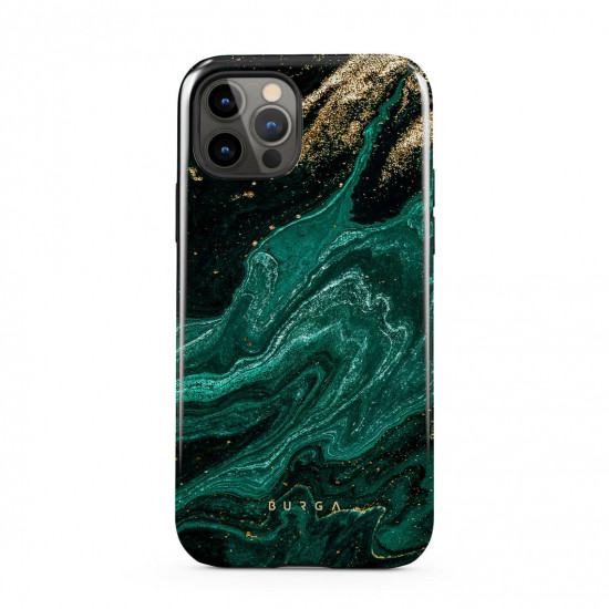Burga iPhone 12 Pro Max Fashion Tough Σκληρή Θήκη - Emerald Pool