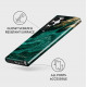 Burga Samsung Galaxy S22 Ultra Fashion Tough Σκληρή Θήκη - Emerald Pool