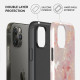 Burga iPhone 12 Pro Max Fashion Tough Σκληρή Θήκη - Golden Coral