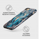 Burga iPhone SE 2022 / SE 2020 / 7 / 8 Fashion Tough Σκληρή Θήκη - Mystic River