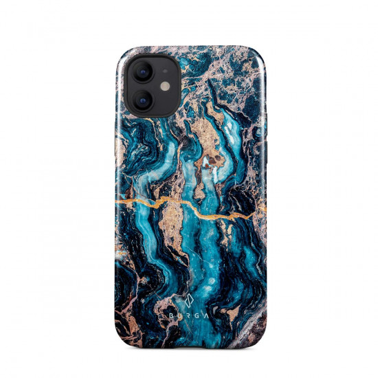 Burga iPhone 12 / iPhone 12 Pro Fashion Tough Σκληρή Θήκη - Mystic River
