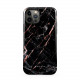 Burga iPhone 12 Pro Max Fashion Tough Σκληρή Θήκη - Rose Gold Marble