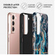 Burga Samsung Galaxy S22 Plus Fashion Tough Σκληρή Θήκη - Mystic River