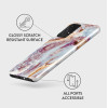 Burga Samsung Galaxy A52 / A52 5G / A52s 5G Fashion Tough Σκληρή Θήκη - Frozen Leaves