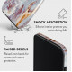 Burga iPhone 13 Pro Max Fashion Tough Σκληρή Θήκη - Frozen Leaves