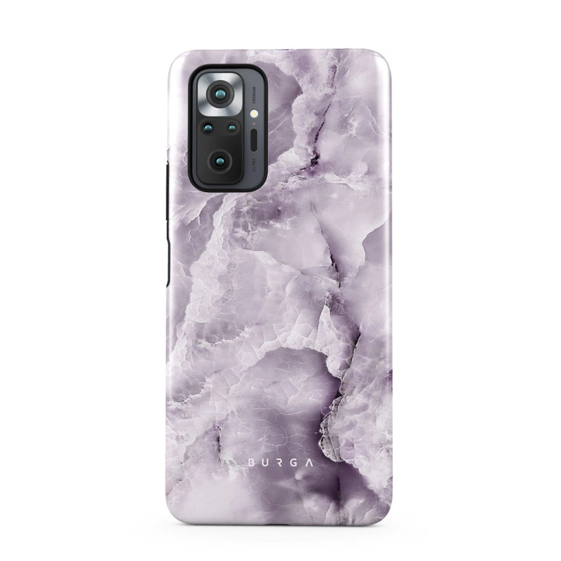Burga Xiaomi Redmi Note 10 Pro Fashion Tough Σκληρή Θήκη - Black Currant