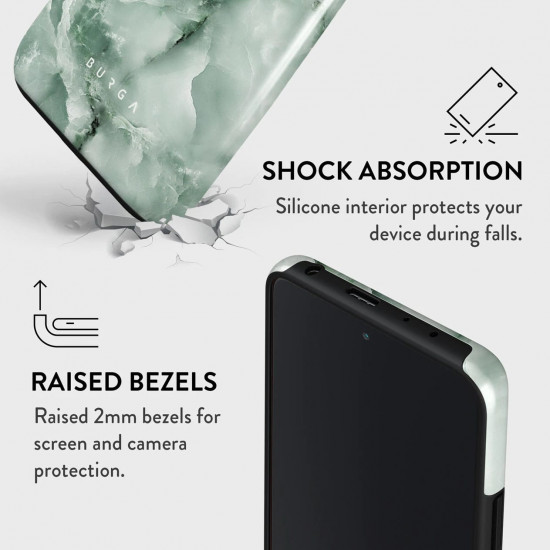 Burga Xiaomi Redmi Note 10 Pro Fashion Tough Σκληρή Θήκη - Pistachio Cheesecake