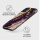 Burga iPhone 12 / iPhone 12 Pro Fashion Tough Σκληρή Θήκη - Purple Skies