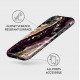 Burga iPhone 12 Pro Max Fashion Tough Σκληρή Θήκη - Purple Skies