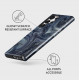 Burga Samsung Galaxy S22 Ultra Fashion Tough Σκληρή Θήκη - Navy Trench