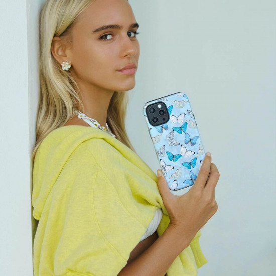 Burga iPhone 13 Pro Fashion Tough Σκληρή Θήκη - Give Me Butterflies