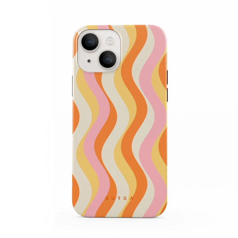 Burga iPhone 13 Fashion Tough Σκληρή Θήκη - Flower Power
