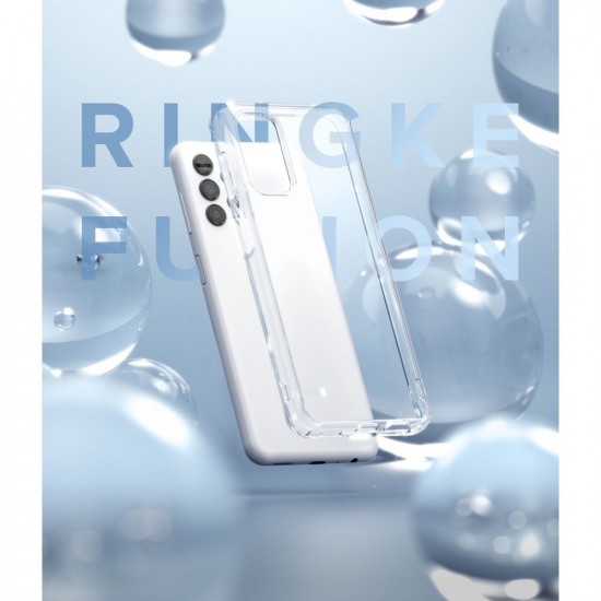 Ringke Samsung Galaxy A13 4G Fusion Σκληρή Θήκη με Πλαίσιο Σιλικόνης - Διάφανη