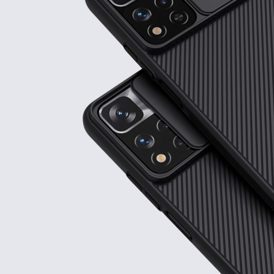 Nillkin Xiaomi Redmi Note 11 Pro+ 5G CamShield Σκληρή Θήκη με Κάλυμμα για την Κάμερα - Black