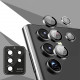Hofi Samsung Galaxy S22 Ultra CamRing Pro+ Αντιχαρακτικό Γυαλί για την Κάμερα - Black
