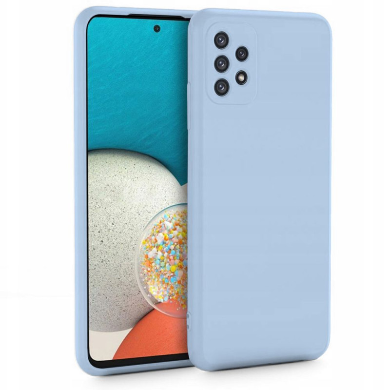 Tech-Protect Samsung Galaxy A53 5G  Icon Θήκη Σιλικόνης Rubber TPU - Sky Blue