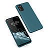 KW Samsung Galaxy A03s Θήκη Σιλικόνης Rubber TPU - Teal Matte - 57566.57