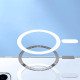 Baseus iPhone 13 Crystal Magnetic Case Σκληρή Θήκη με Προστασία Οθόνης και MagSafe - Διάφανη