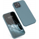 KW iPhone 13 Pro Max Θήκη Σιλικόνης Rubberized TPU - Arctic Blue - 55881.207