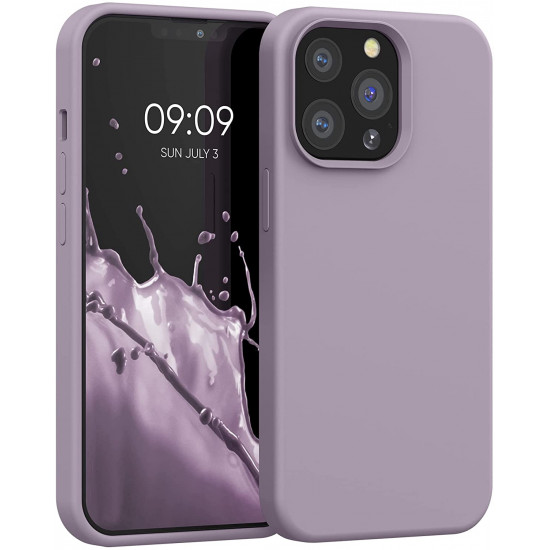 KW iPhone 13 Pro Θήκη Σιλικόνης Rubberized TPU - Purple Cloud - 55880.192