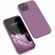 KW iPhone 13 Θήκη Σιλικόνης Rubberized TPU - Orchid Violet - 55878.235