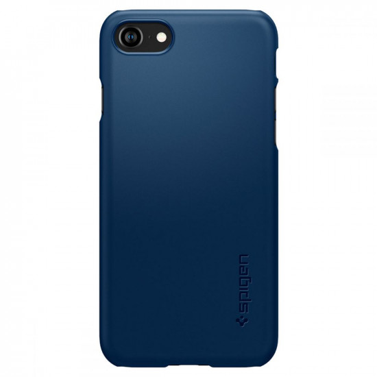 Spigen iPhone SE 2022 / SE 2020 / 7 / 8 Thin Fit Σκληρή Θήκη - Navy Blue
