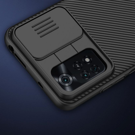 Nillkin Xiaomi Poco M4 Pro 4G CamShield Σκληρή Θήκη με Κάλυμμα για την Κάμερα - Black