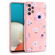 Tech-Protect Samsung Galaxy A53 5G Θήκη Σιλικόνης TPU Floral - Pink
