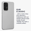 KW Samsung Galaxy A53 5G Θήκη Σιλικόνης TPU - Metallic Silver - 57958.67