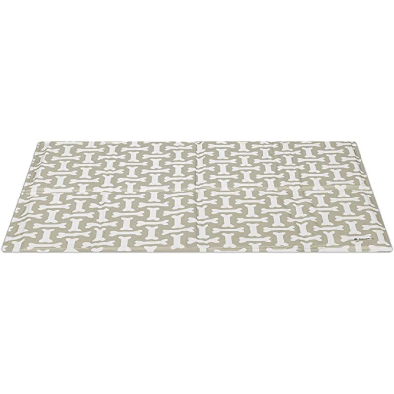Navaris Pet Cooling Mat - Στρώμα Ψύξης για Κατοικίδια - 81 x 96 cm - Design Bone - 51240.3