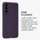 KW Samsung Galaxy S21 FE Θήκη Σιλικόνης - Metallic Blackberry - 55485.115