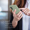 KW Samsung Galaxy S21 FE Θήκη Σιλικόνης Rubber TPU - Gray Green - 55487.172