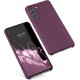 KW Samsung Galaxy S21 FE Θήκη Σιλικόνης Rubber TPU - Bordeaux Violet - 55487.187