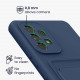 KW Samsung Galaxy A53 5G Θήκη Σιλικόνης TPU με Υποδοχή για Κάρτα - Dark Blue - 58146.17