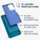 KW Samsung Galaxy A53 5G Θήκη Σιλικόνης Rubber TPU - Caribbean Blue - 57835.224