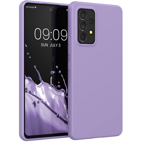 KW Samsung Galaxy A53 5G Θήκη Σιλικόνης TPU - Violet Purple - 57808.222