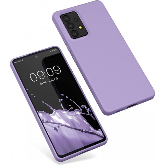 KW Samsung Galaxy A53 5G Θήκη Σιλικόνης TPU - Violet Purple - 57808.222