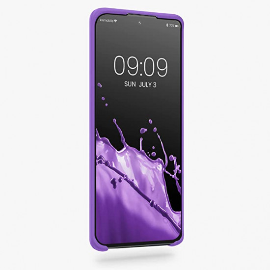 KW Xiaomi 12 / 12X Θήκη Σιλικόνης Rubber TPU - Orchid Purple - 56210.221