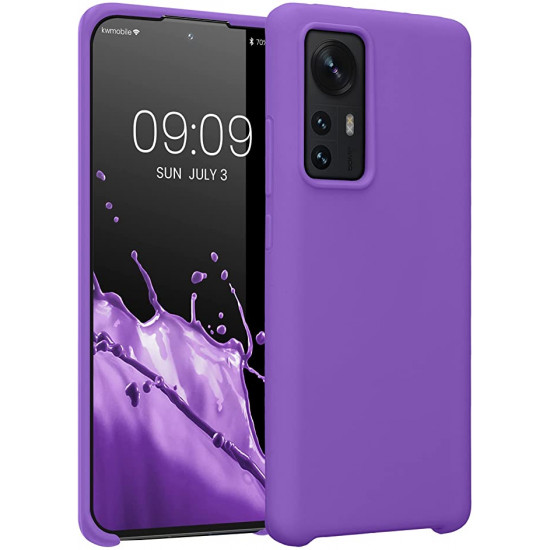 KW Xiaomi 12 / 12X Θήκη Σιλικόνης Rubber TPU - Orchid Purple - 56210.221