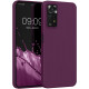 KW Xiaomi Redmi Note 11 Pro / Note 11 Pro 5G Θήκη Σιλικόνης Rubberized TPU - Bordeaux Purple - 57373.187