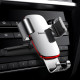 Baseus Metal Age Gravity Car Mount for CD Slot - Universal Βάση Αυτοκινήτου για την Υποδοχή του CD Player - Silver - SUYL-J0S
