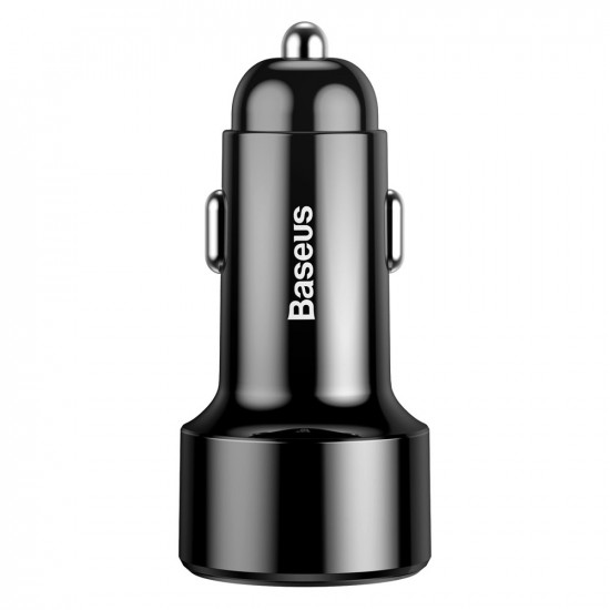 Baseus Magic Series PPS 45W 6A Φορτιστής Αυτοκινήτου Γρήγορης Φόρτισης με 1 Θύρα USB και 1 Θύρα Type-C - Black - CCMLC20C-01