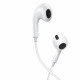 Baseus Encok C17 Wired Headphones - Ακουστικά για Smartphones με Βύσμα Type C - White - NGCR010002