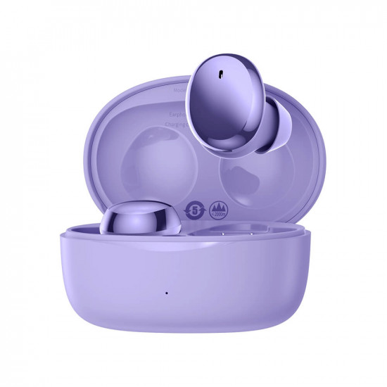 Baseus Bowie E2 TWS Bluetooth 5.2 - Αδιάβροχα Ασύρματα ακουστικά για Κλήσεις / Μουσική - Purple - NGTW090005