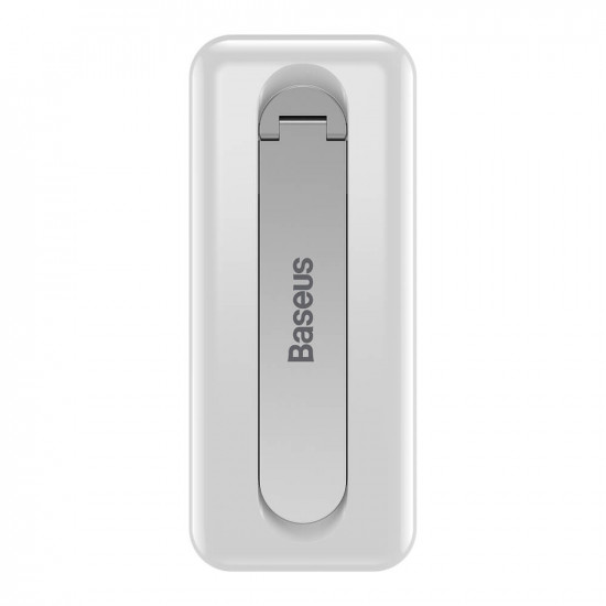 Baseus Self-Adhesive Foldable Phone Holder - Αυτοκόλλητο Stand Κινητού - White - LUXZ000002