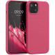 KW iPhone 13 Θήκη Σιλικόνης Rubberized TPU - Awesome Pink - 55878.238