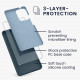 KW Samsung Galaxy A53 5G Θήκη Σιλικόνης Rubberized TPU - Slate Grey - 57835.202