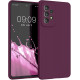 KW Samsung Galaxy A53 5G Θήκη Σιλικόνης Rubberized TPU - Bordeaux Violet - 57835.187
