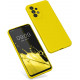 KW Samsung Galaxy A33 5G Θήκη Σιλικόνης Rubberized TPU - Radiant Yellow - 57833.165