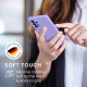 KW Samsung Galaxy A33 5G Θήκη Σιλικόνης Rubberized TPU - Lavender - 57833.108